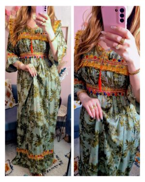 🌺Robe kabyle 🌺taille unique 38 à 40/42