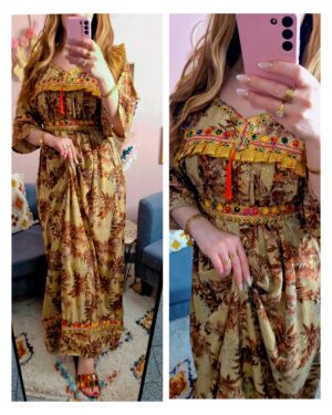 🌺Robe kabyle 🌺taille unique 38 à 40/42