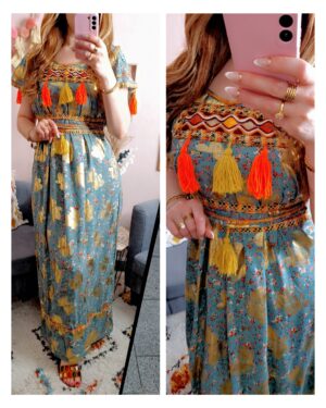 🌺Robe kabyle 🌺taille unique 36 à 38/40