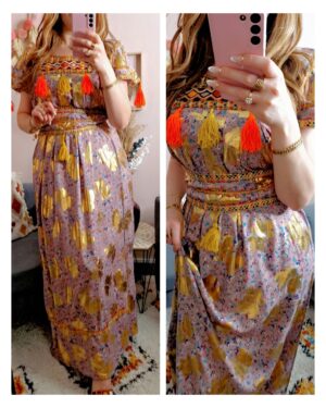 🌺Robe kabyle 🌺taille unique 36 à 38/40