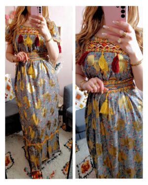 🌺Robe kabyle 🌺taille unique 36 à 38/40