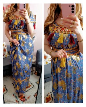 🌺Robe kabyle 🌺taille unique 36 à 38/40