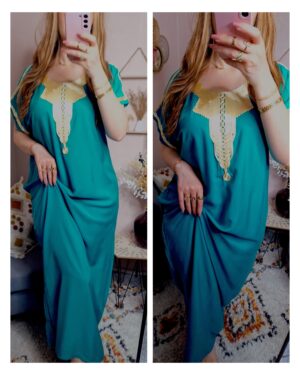 🌺robe d'intérieure🌺 VERTE