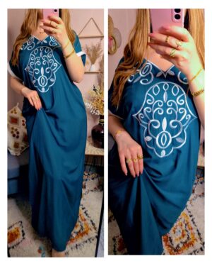 🌺robe d'intérieure🌺 Vert foncé
