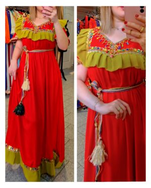 🌺Robe kabyle 🌺taille unique 38 à 40/42