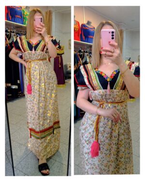 🌺Robe kabyle 🌺taille unique 40 à 42/44
