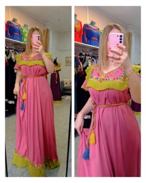 🌺Robe kabyle 🌺taille unique 38 à 40/42