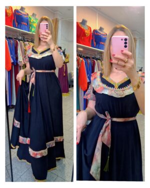 🌺Robe kabyle 🌺taille unique 38 à 40/42