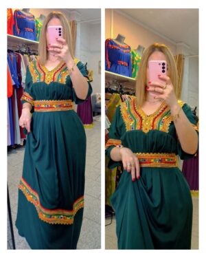 🌺Robe kabyle 🌺taille unique 38 à 40/42