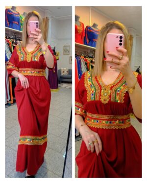 🌺Robe kabyle 🌺taille unique 38 à 40/42