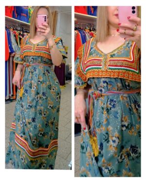🌺Robe kabyle 🌺taille unique 38 à 40/42