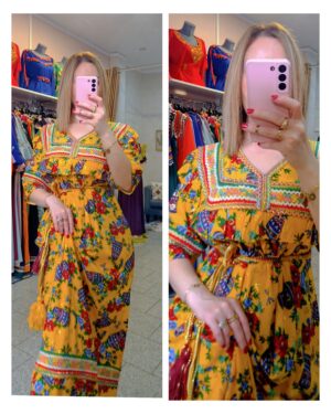 🌺Robe kabyle 🌺taille unique 38 à 40/42