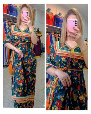 🌺Robe kabyle 🌺taille unique 38 à 40/42