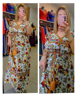 🌺Robe kabyle 🌺taille unique 38 à 40/42