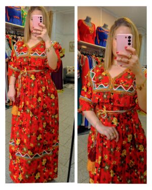 🌺Robe kabyle 🌺taille unique 38 à 40/42