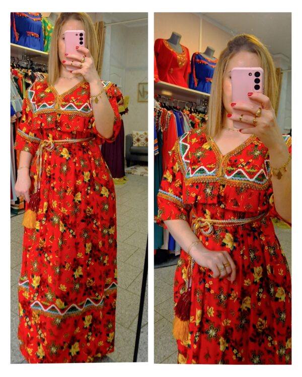 🌺Robe kabyle 🌺taille unique 38 à 40/42
