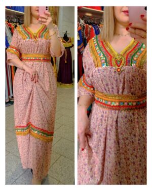 🌺Robe kabyle 🌺taille unique 38 à 40/42