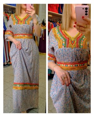 🌺Robe kabyle 🌺taille unique 38 à 40/42
