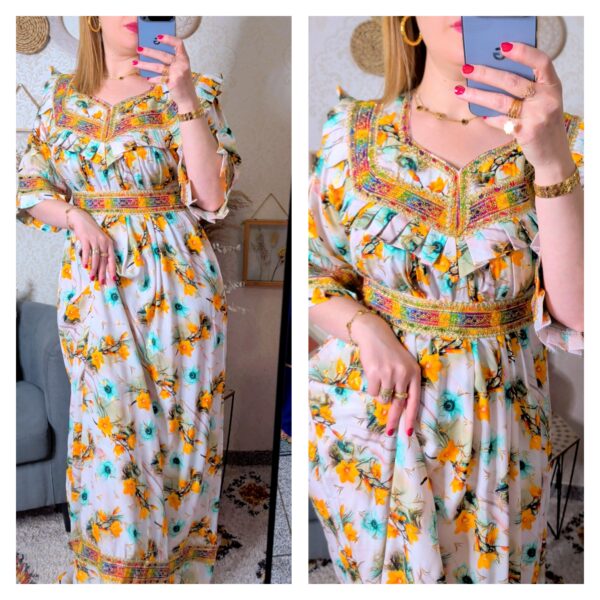 🌺Robe kabyle 🌺taille unique 38 à 42/44