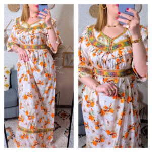 🌺Robe kabyle 🌺taille unique 38 à 42/44