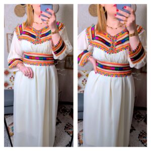 🌺Robe kabyle 🌺taille unique 38 à 42/44