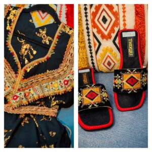 🌺Robe magnifique et claquette🌺 fariza